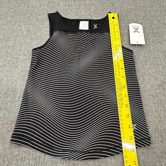 NEW! Xersion Sport Tank Top Girls XXS 4/5 Black Quick Dri Poly & Spandex Stretch - Picture 5 of 9